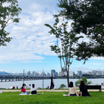 잠수교 뚜벅뚜벅