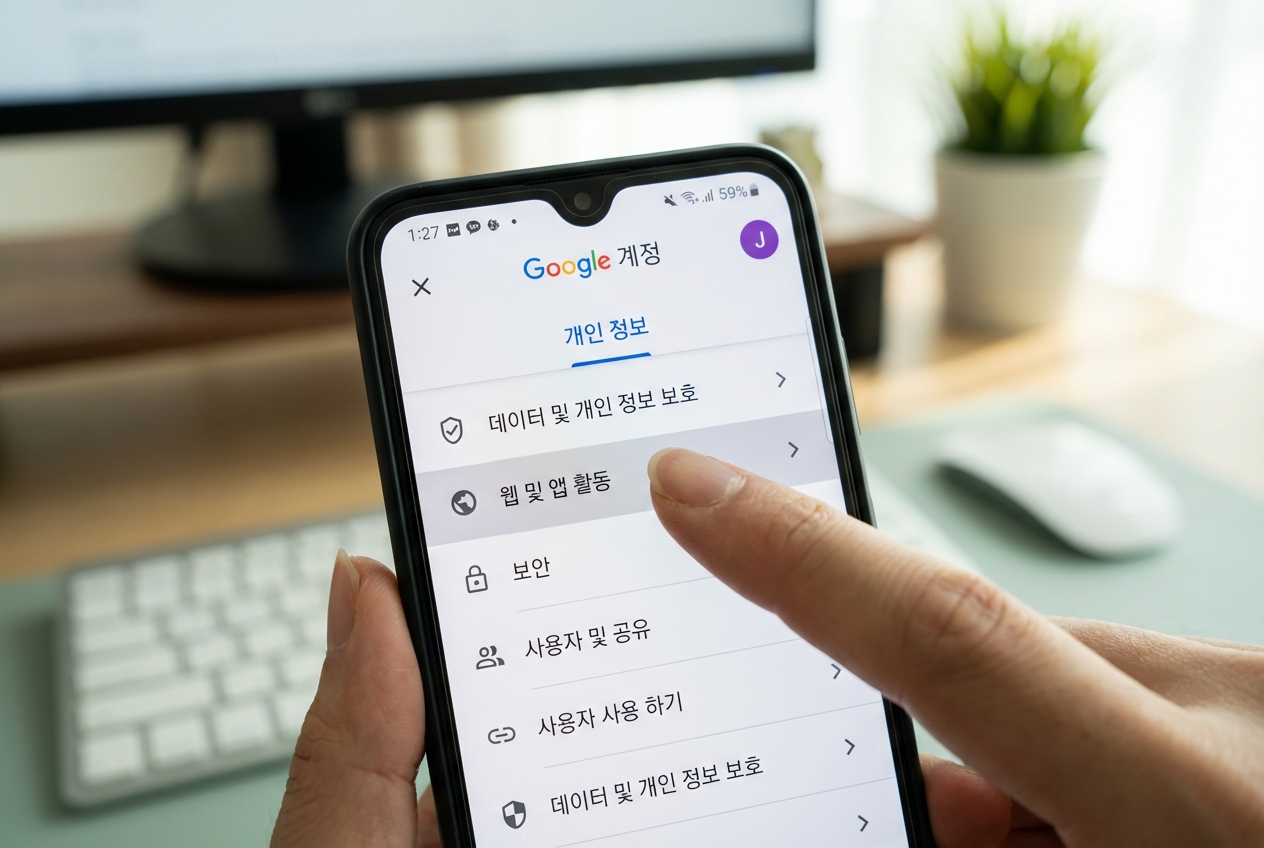 서버 저장 설정 끄기