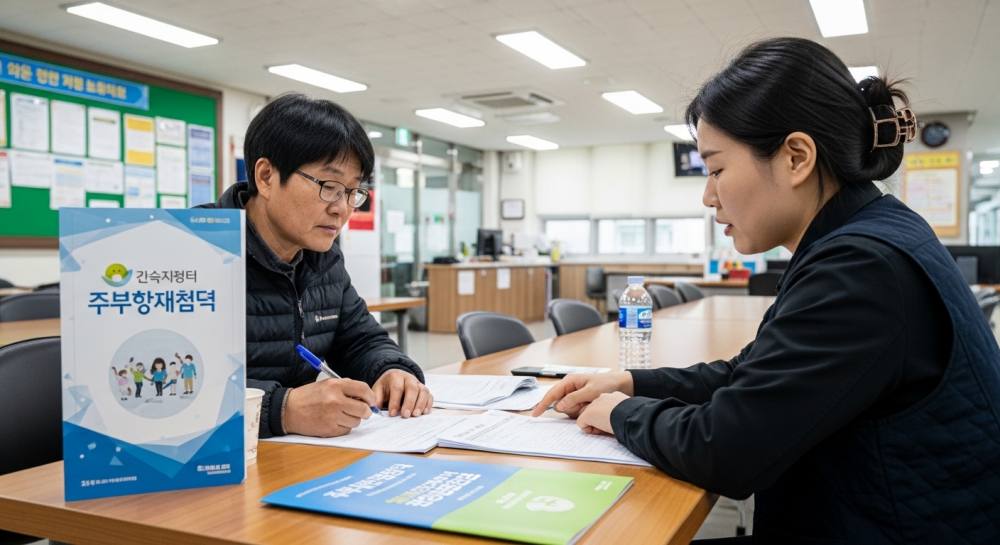 고유가 피해보상금 신청하는 사진