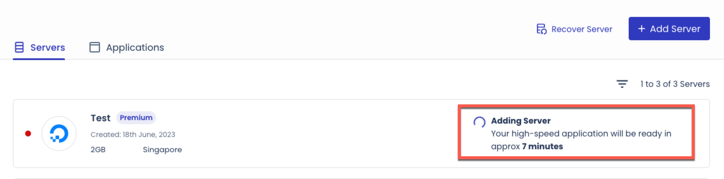 클라우드웨이즈 서버 추가하기