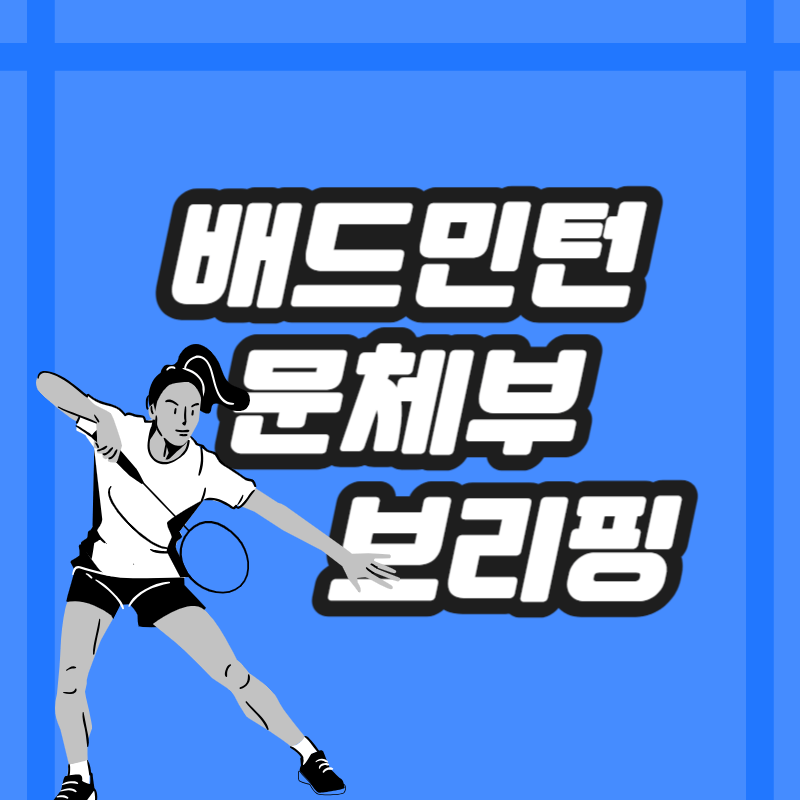 문체부 배드민턴