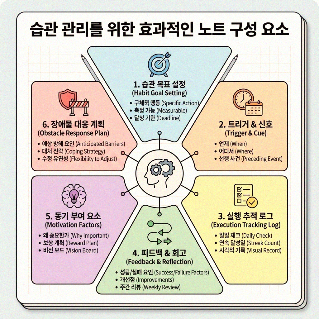 습관 관리 노트 자동화로 일상에 질서를 더하는 방법