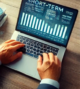 노트북을 하고 있는 모습