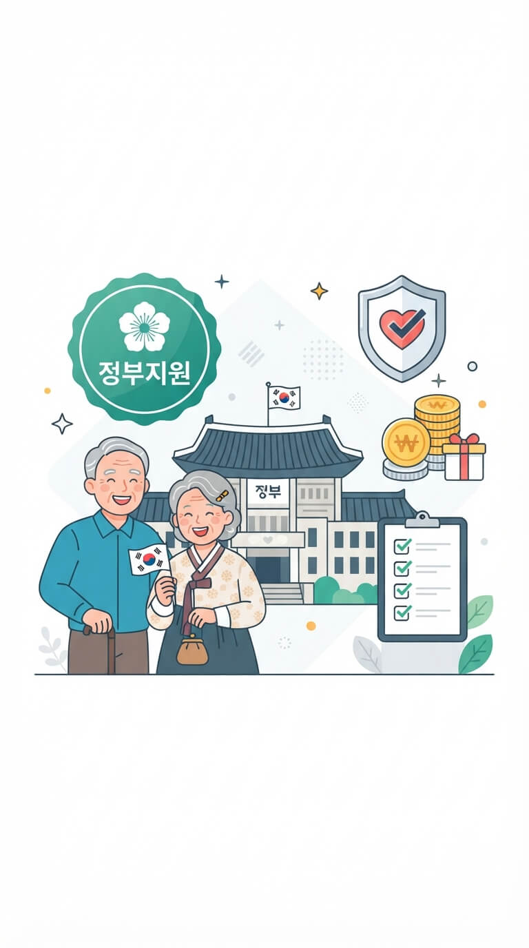정부 지원 제도, 기초연금, 에너지바우처, 통신요금 감면, 평생교육 이용권, 노인일자리, 50대 생활정보, 60대 생활정보, 중장년 복지, 정부 복지 혜택, 복지로, 정부24, 노후 준비, 생활 꿀팁