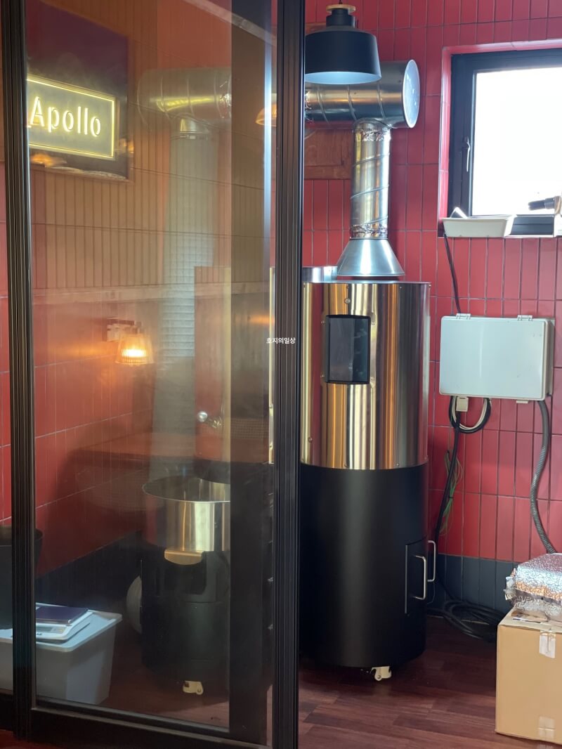 이천 카페 디어문 스페셜티 로스터리 - 로스팅 룸