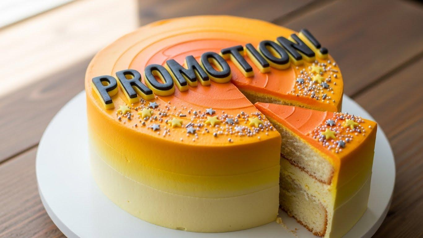 승진 레터링케이크