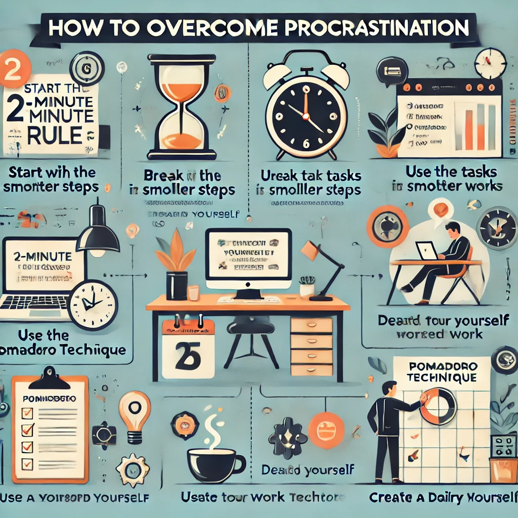 미루는 습관 극복하는 실천법