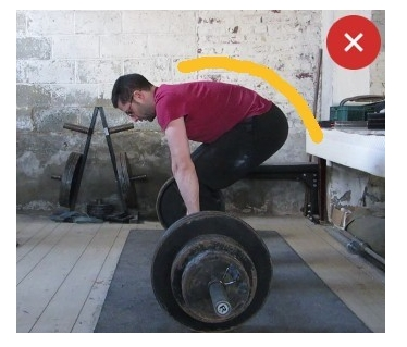 데드리프트 자세 부상 예방