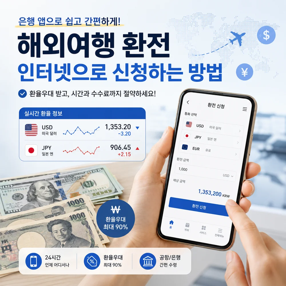 인터넷 환전 방법