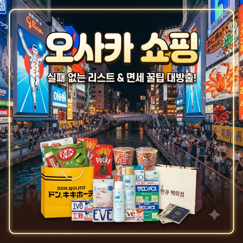 오사카 쇼핑