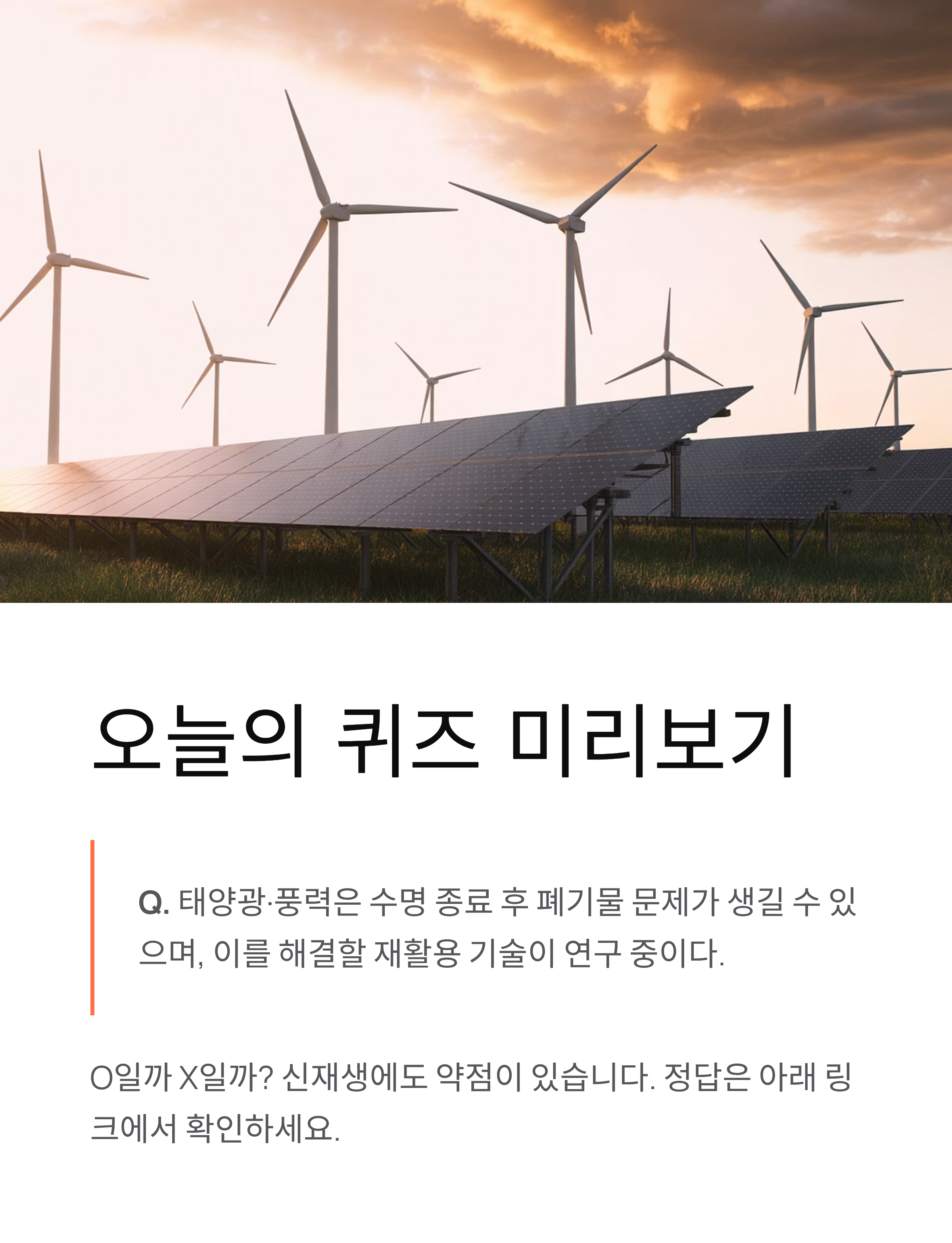 11월 14일 기후동행 퀴즈 정답!!