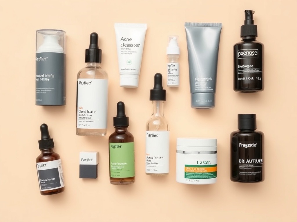 남성 뷰티 고민 관련 사진