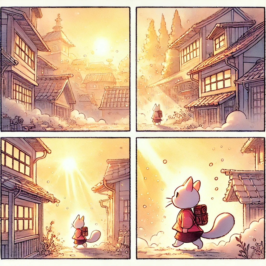 챗gpt 4컷만화 그리기 지브리 스타일 만들기 관련 사진