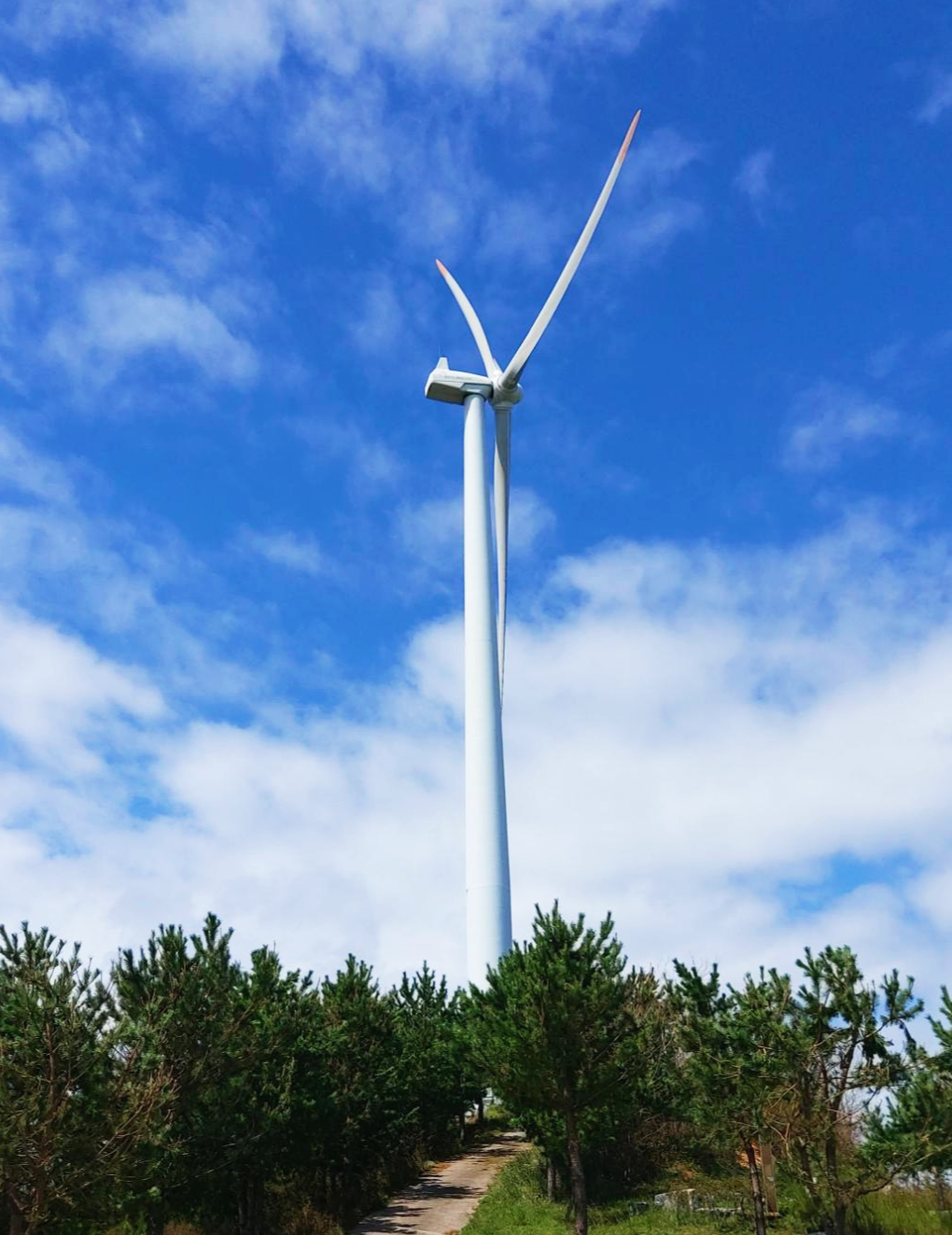 경북 영덕군 풍력발전소