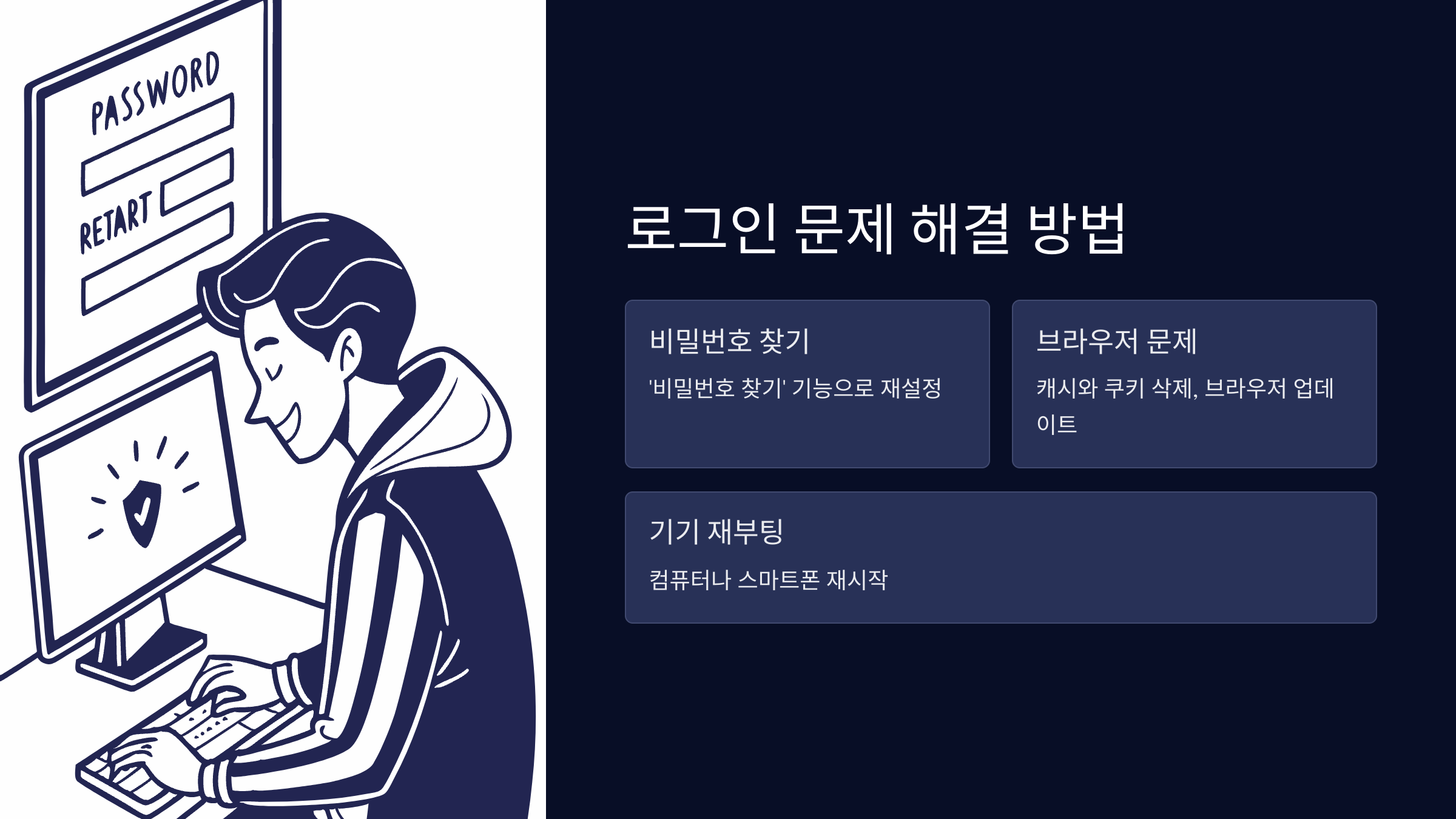 로그인문제