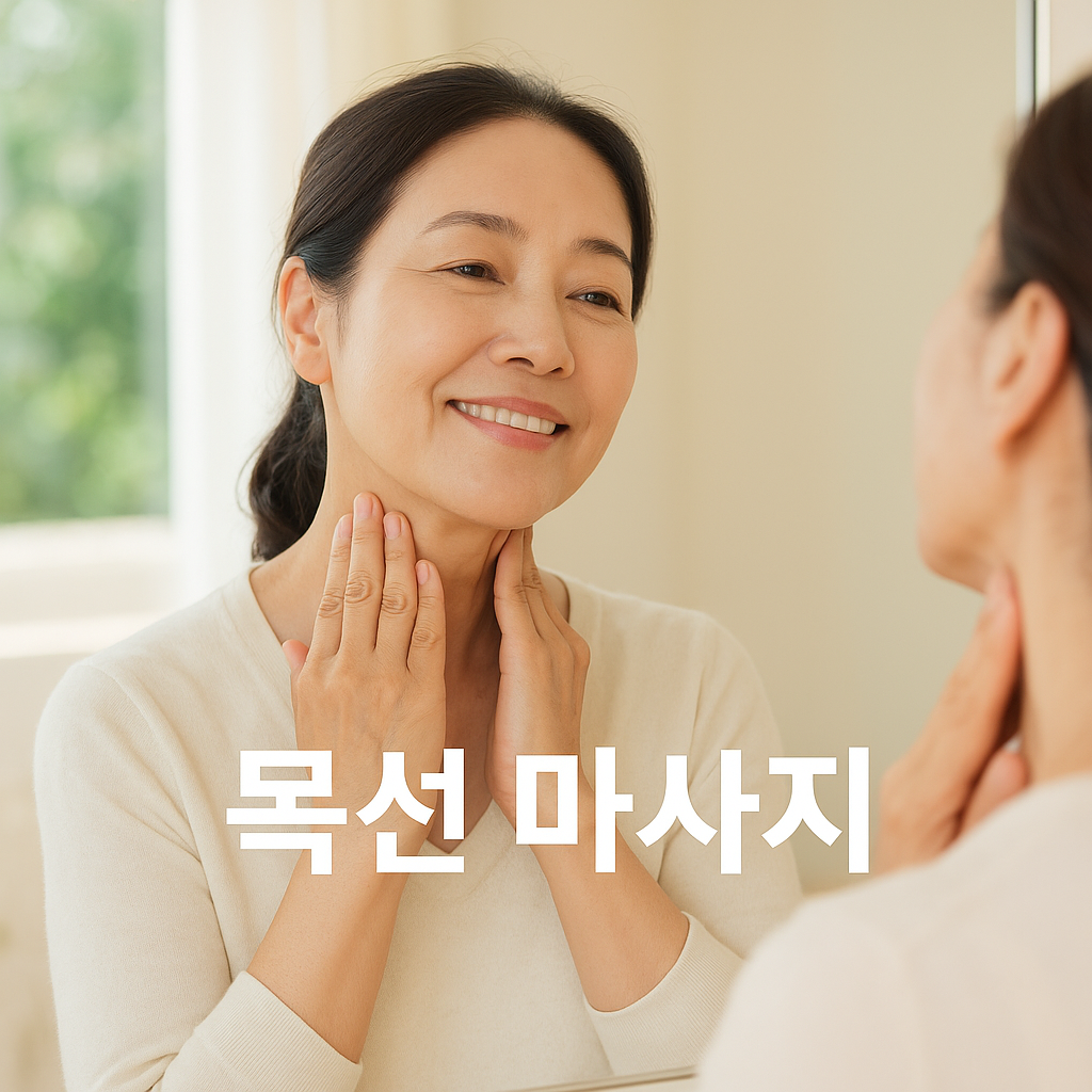 마사지 전후 관리 루틴