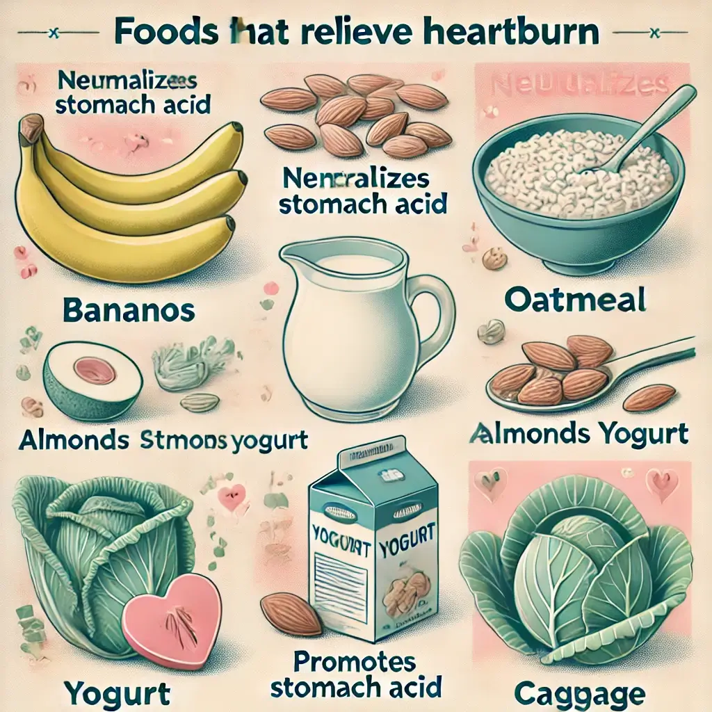 속쓰림에 좋은 음식