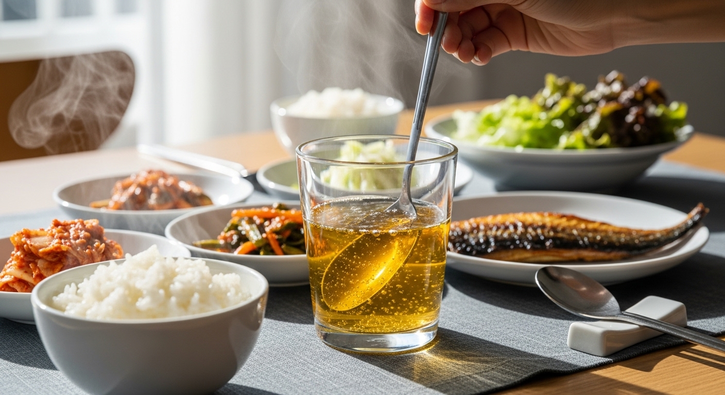 밥 먹을때 이것만 지켜도 혈당 급상승 막습니다.