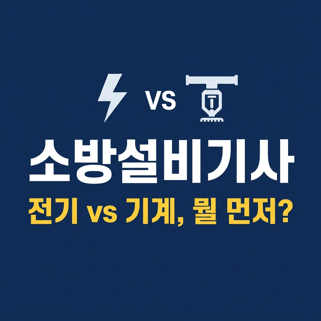 소방설비기사 전기 vs 기계 비교 썸네일