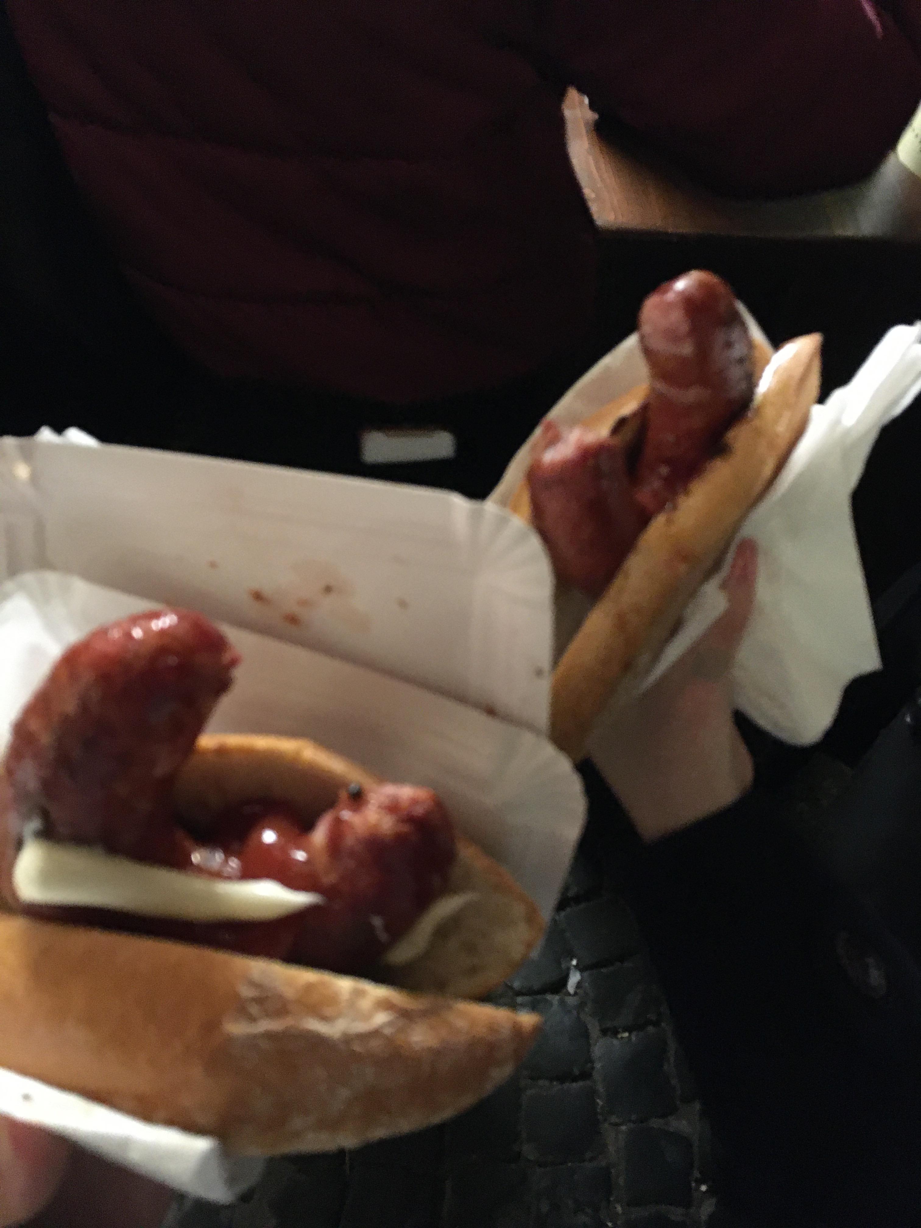 독일 소세지와 빵