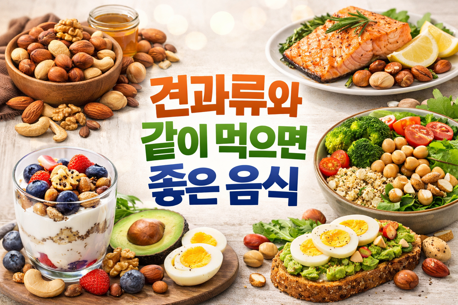 견과류와 궁합 좋은 음식