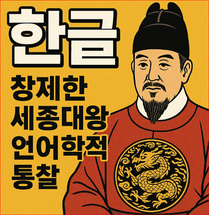 한글을 창제한 세종대왕의 언어학적 통찰