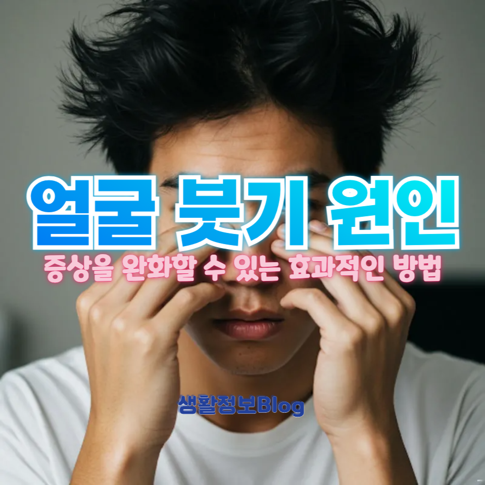 얼굴 붓기 원인