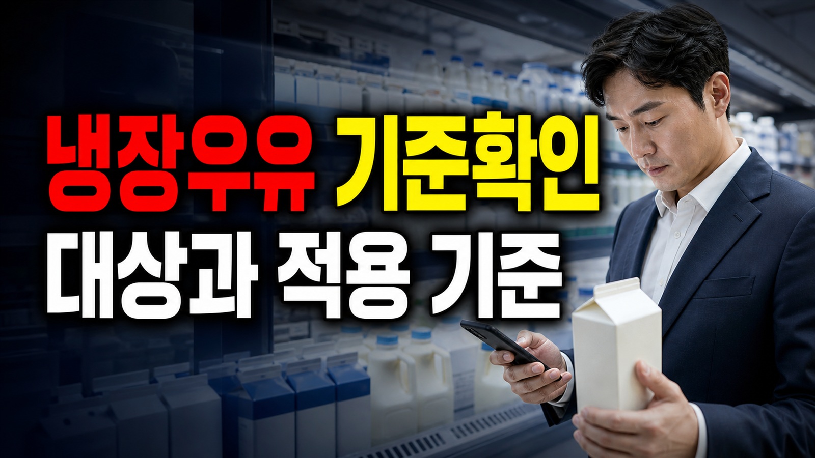 생우유라고 부르는 냉장우유, 멸균우유와 공식 기준은 어디서 갈릴까 관련 핵심 정보를 상징적으로 보여주는 썸네일 이미지