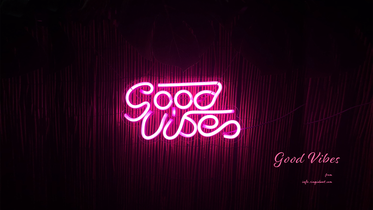 12 Good Vibes C - Good Vibes 검정배경화면