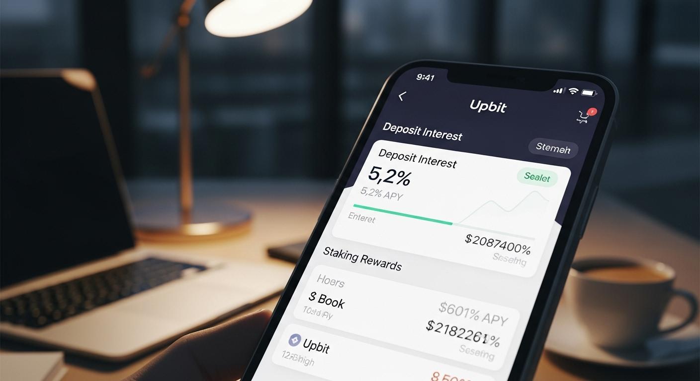 업비트 예치금 이자