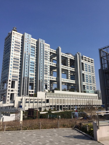 오다이바에 위치한 후지TV