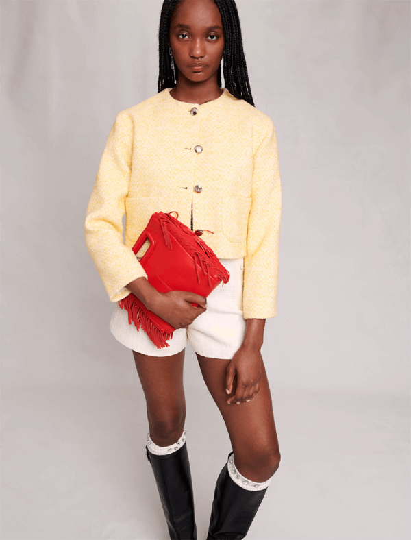 마쥬 트위드자켓