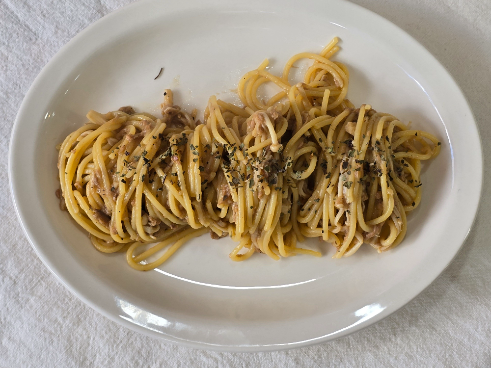 참치팽이버섯파스타2