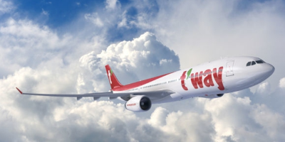 티웨이항공 비행기