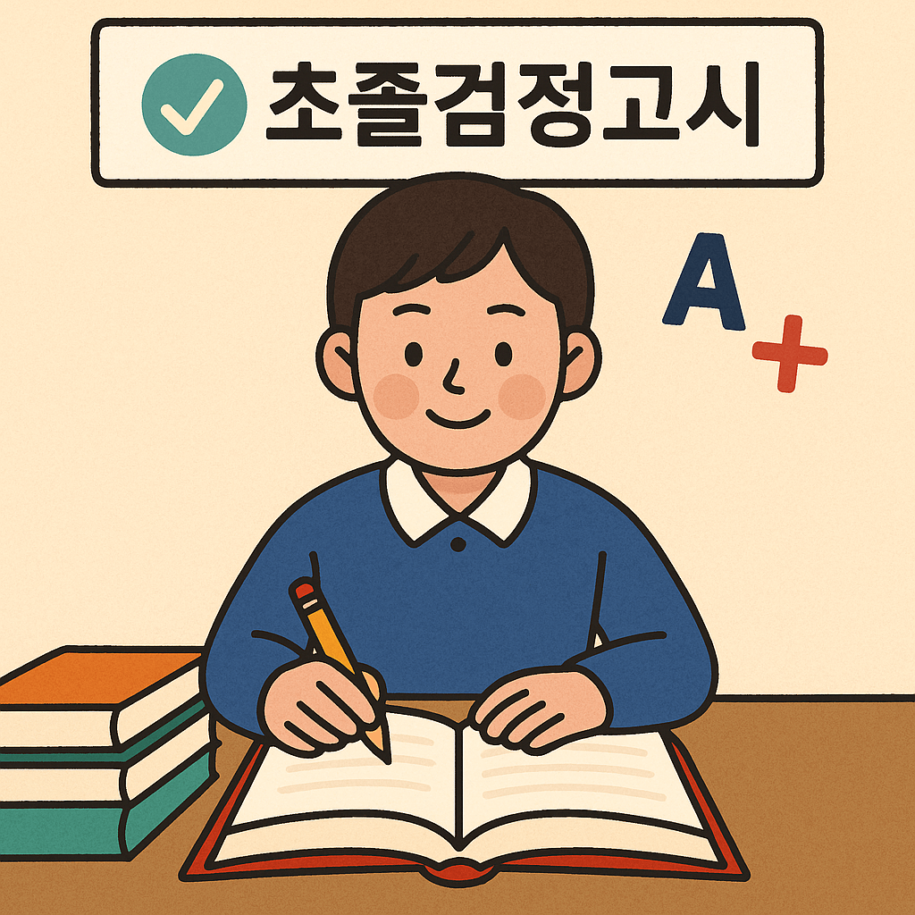 초졸검정고시 준비 방법과 꿀팁 ✅ 기초부터 합격까지 한 번에 정리