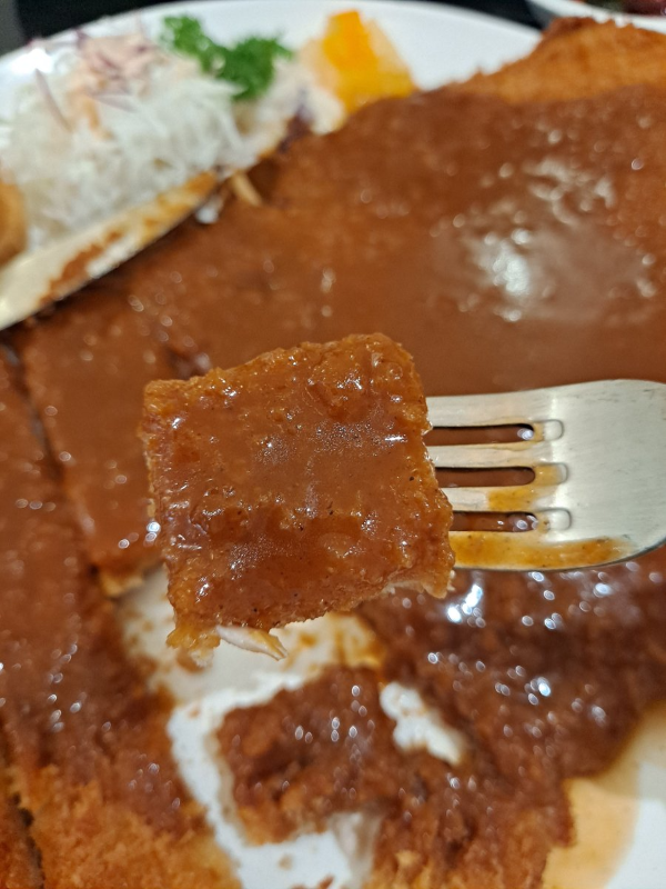 쯔왕돈까스 돈까스 한조각