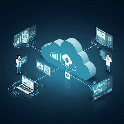 건강 정보 클라우드 컴퓨팅 활용, 의료 데이터 관리 &amp; 공유 관련 사진