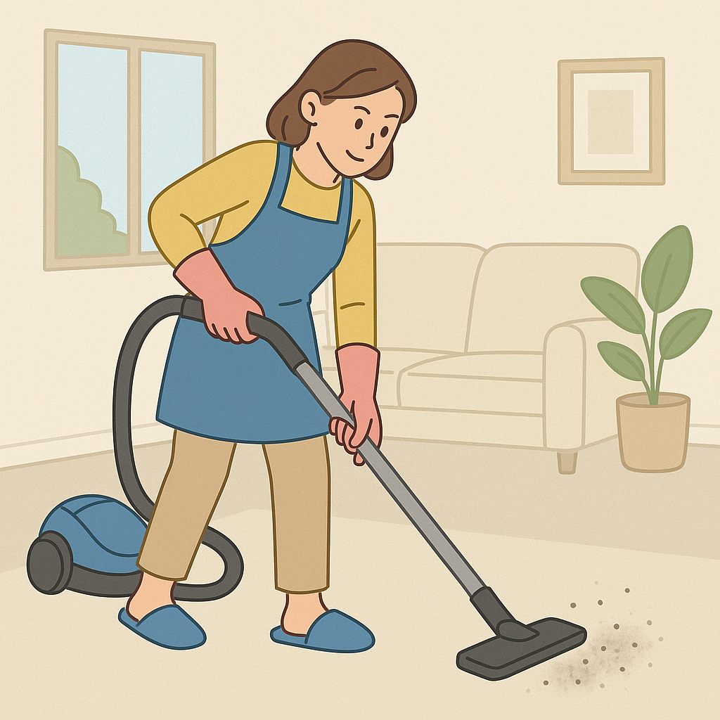 먼지 줄이는 청소법