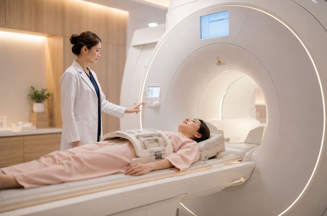 MRI 검사 사진