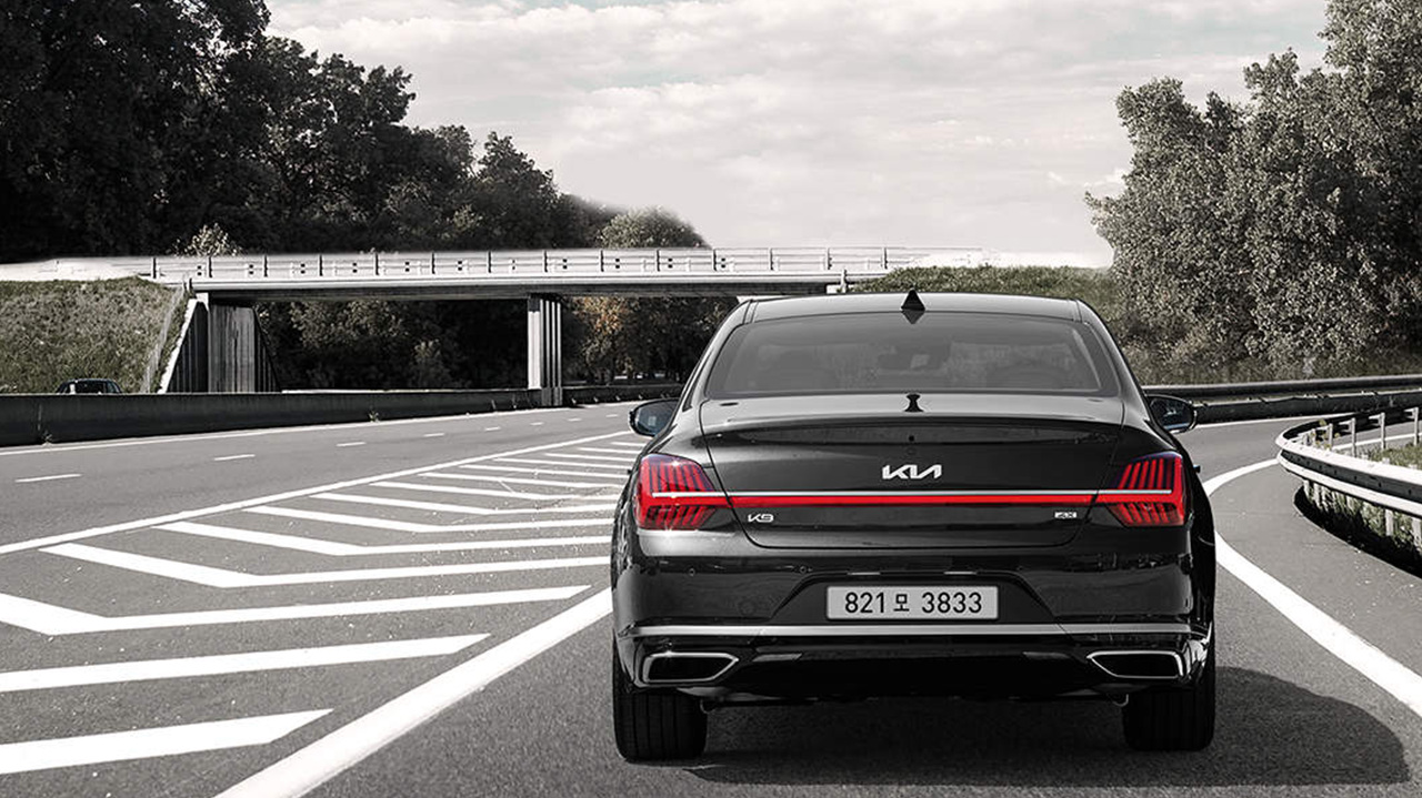 2024년형 기아 K9 외관 후면 사진