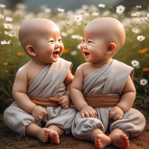 부천님 오신 날 동자승 이미지