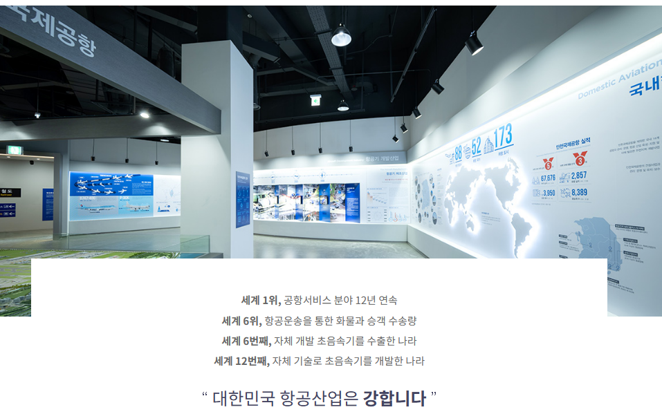 국립항공박물관 2층