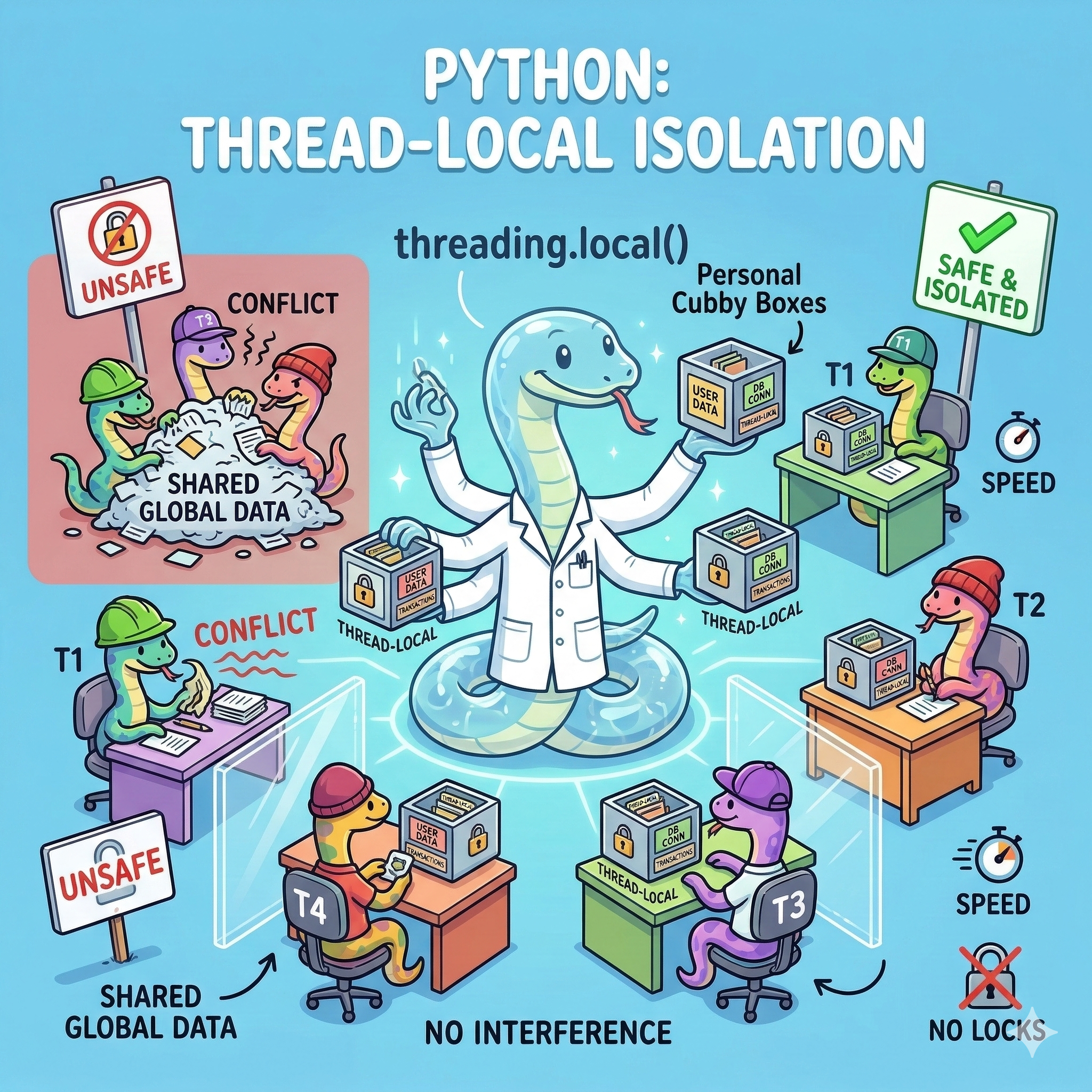 threading.local()