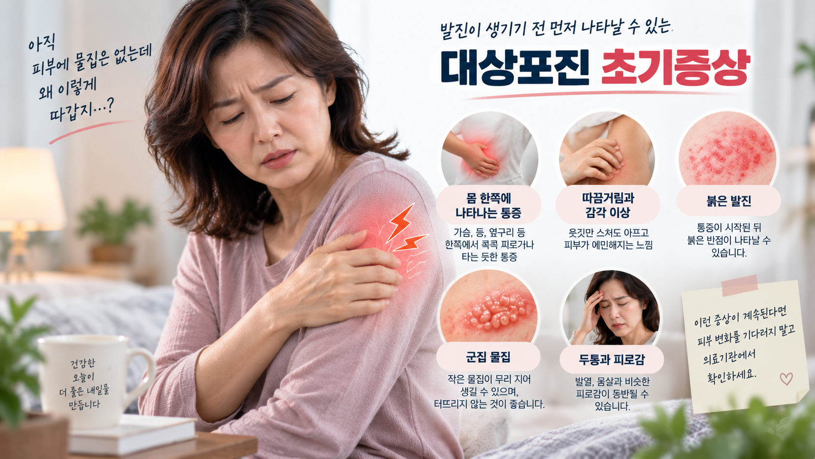 대상포진 초기증상