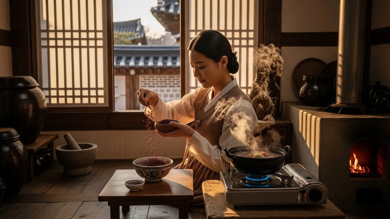 동지 팥 뿌리는 시간 방법