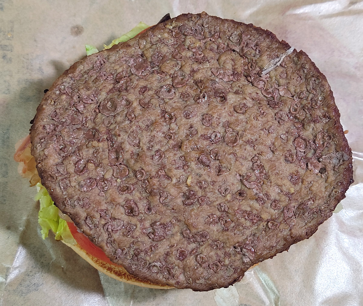 패티 하단