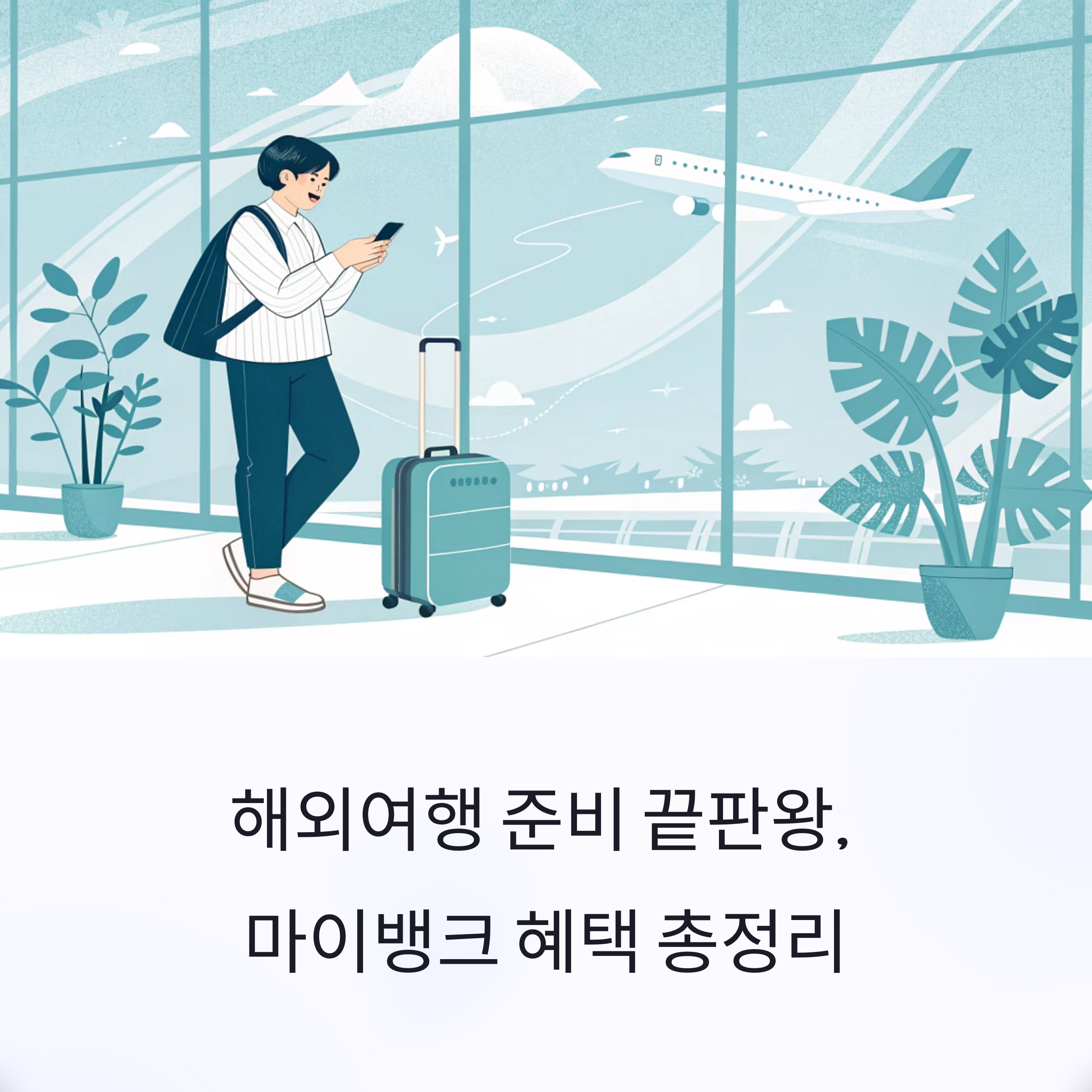 해외여행 준비 끝판왕, 마이뱅크 혜택 총정리