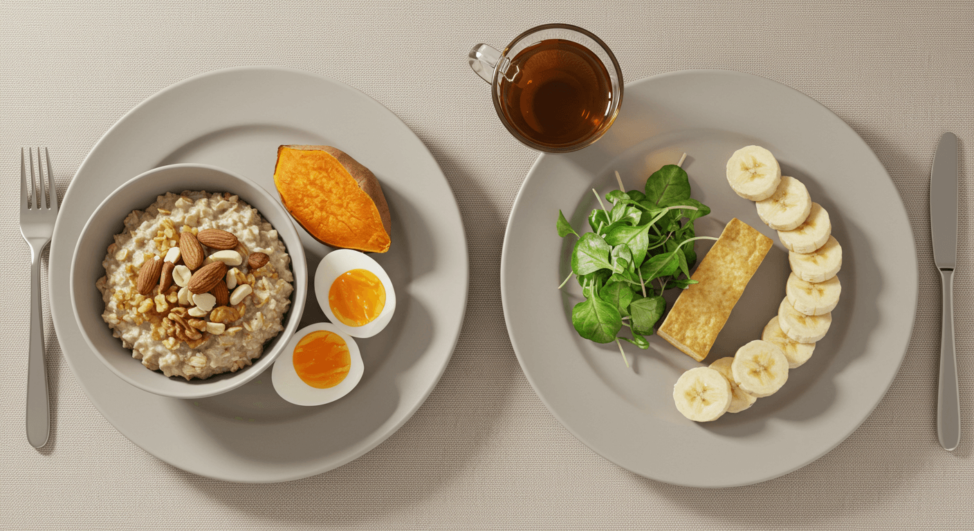 포만감과 소화를 고려한 수험생 야식 구성