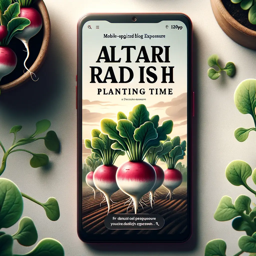 알타리무 심는시기