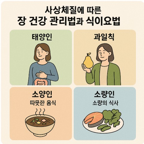 체질별 건강 관리법과 식이요법